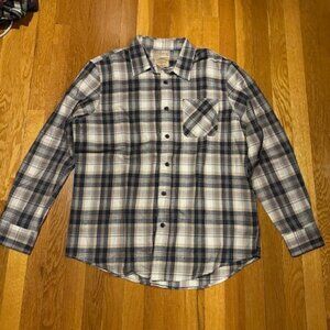 Telluride Clothing Company Flannel Button Down Shirt, Classic Fit, Men's L